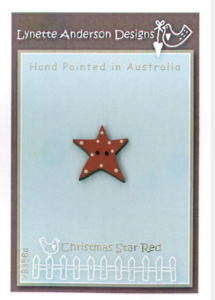 Little Sew N Sew - Christmas Star - Red