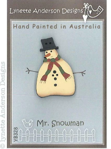 Little Sew N Sew - Mr Snowman - Button