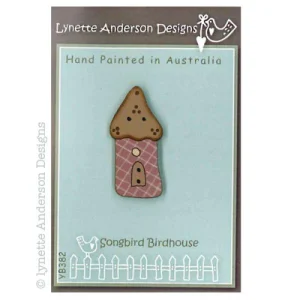 Little Sew N Sew - Songbird Birdhouse - Button