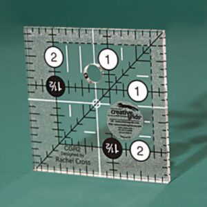 Creative Grids - 2 1/2" x 2 1/2" square ruler