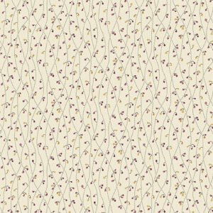 Little Sew N Sew - English Garden - Blue Vetch - Sugar and Cream - 796L