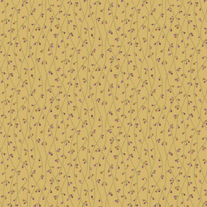 Little Sew N Sew - English Garden - Blue Vetch - Custard - 796Y