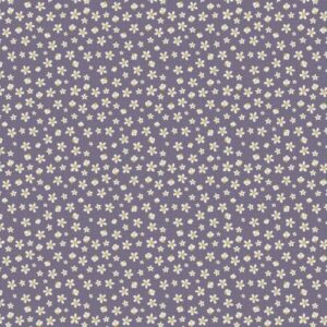 Good Boy & Kitty - Scattered Flowers - Purple - 81280-23