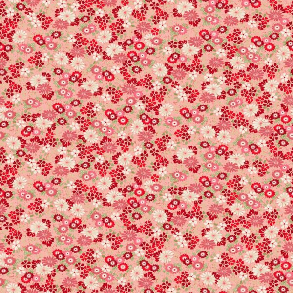 Red - Floating Flowers - Katsumi - 046R