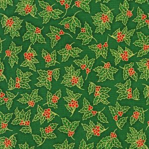 Green - Holiday Charms - Robert Kaufman - 19950-7