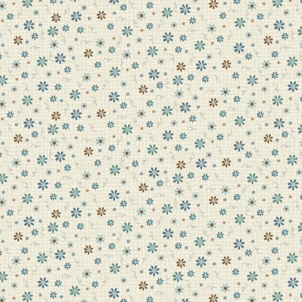 Daisy Print Cream - Something Borrowed Something Blue 2 - Lynette Anderson - 80510-115