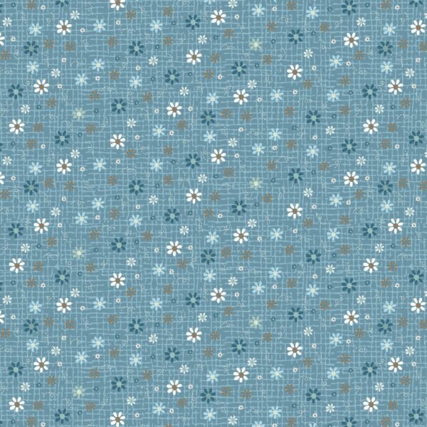 Daisy Print Blue - Something Borrowed Something Blue 2 - Lynette Anderson - 81510-16