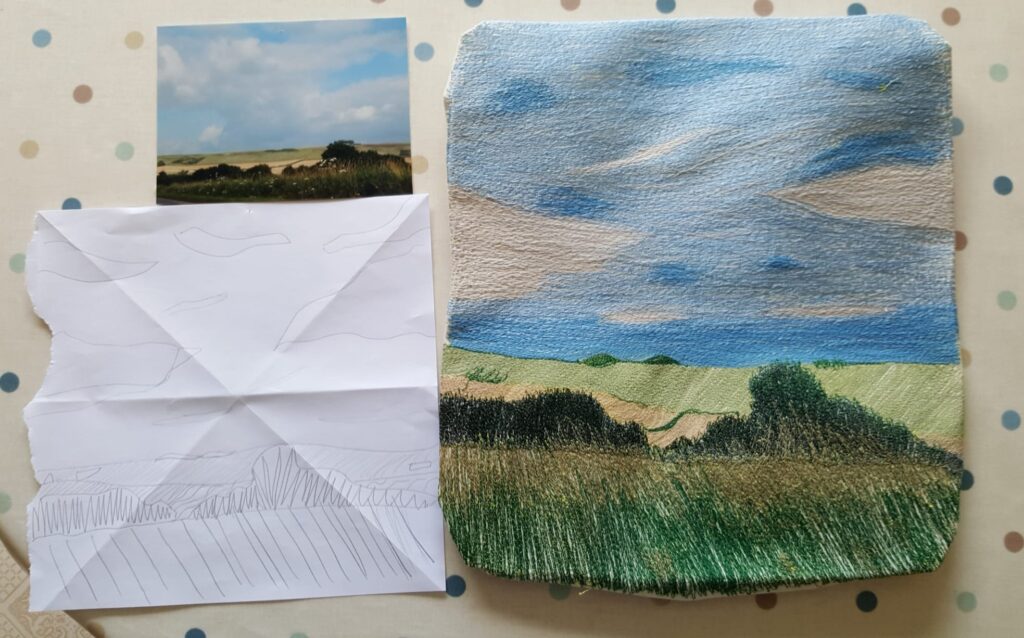Landscapes - Free Motion Embroidery