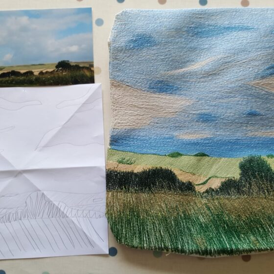 Landscapes - Free Motion Embroidery