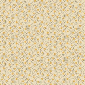 Swirly Dots - Cream - Indigo Cheddar II - 1141L