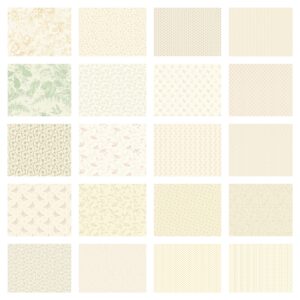 Fat Quarter Pack - 20 x Fat 1/4 - Pebbles