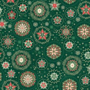 Green - Snow Crystal - Good Tidings - 103G