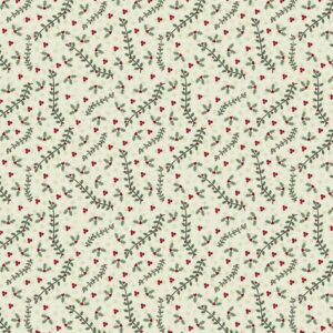 Cream - Holly Leaves - Christmas Traditions - 81690-8