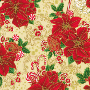 Cream - Peppermint Twist - Holiday Flourish - 22945-84