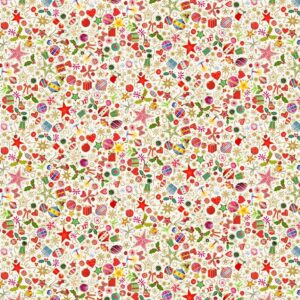 Cream - Christmas Treasures - Jolly St Nick - 122Q