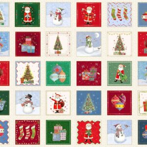 Squares - Panel - Jolly St Nick - 127-1