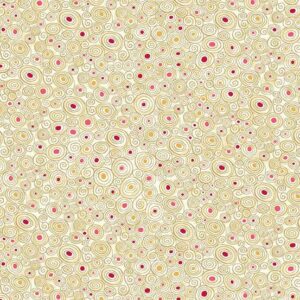 Cream - Scroll - Golden - 158Q
