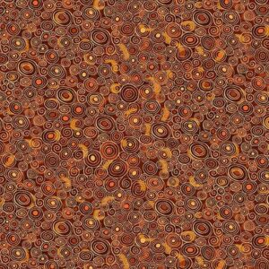 Brown - Scroll - Golden - 158V