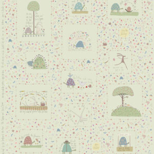 Duck Egg Blue - Panel - Slow and Steady - DV7421