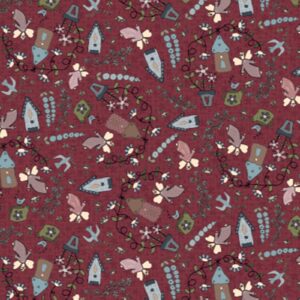 Red - Garden Scene - Fairy Garden - 82000-1