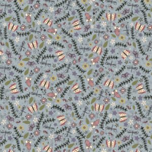 Blue - Garden Floral - Fairy Garden - 82000-5