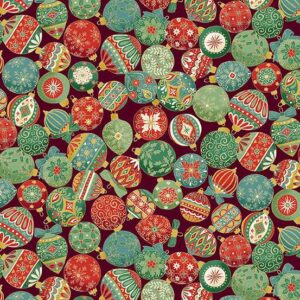 Burgandy - Ornament - Adorn - 217R9