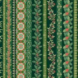 Green - Garland Stripe - Adorn - 218G