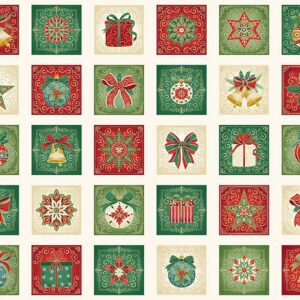 Cream - Squares - Adorn - 2211