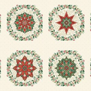 Cream - Circles - Adorn - 222Q