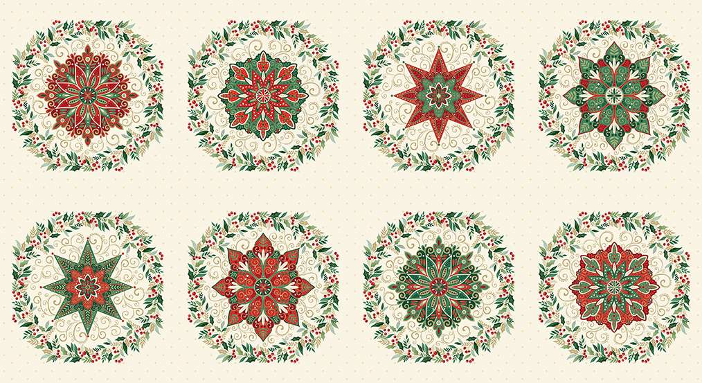 Cream - Circles - Adorn - 222Q