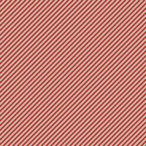 Red - Candy Cane Stripe - The Nutcracker - 227R