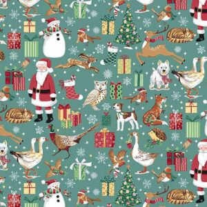 Teal - Friends - Country Christmas - 230T