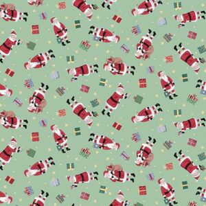 Green - Santa - Country Christmas - 231G