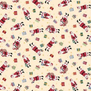 Cream - Santa - Country Christmas - 231Q