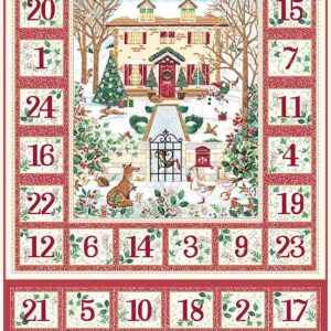 Red - Advent - Country Christmas - 238R