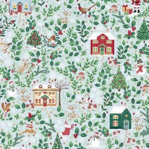 Blue - Cottages - Country Christmas - 240B