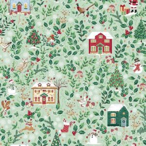 Green - Cottages - Country Christmas - 240G