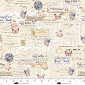 Labels and Butterflies - Parisian Snippets