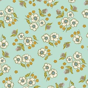 Teal - Stellar Blooms - Celestial Garden - 10025T