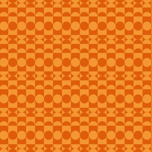 Orange - Lunar Phases - Celestial Garden - 10028O