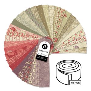 2.5" Strip x 40 - Jelly Roll - Forest Glen