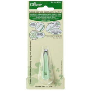 Fusible Bias Tape Maker - 6mm (1/4") - Clover - CL4011