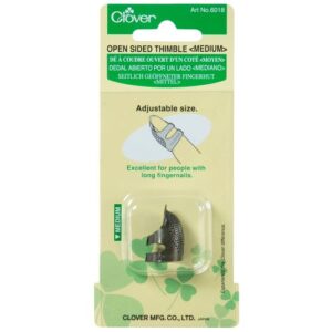 Open Sided Thimble - Medium - Clover - CL6018