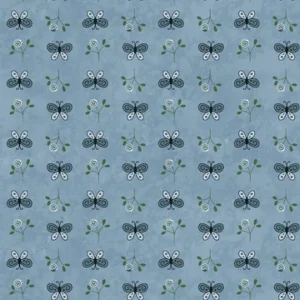 Blue - Mini Butterfly - Friendship Garden - HG3625-77