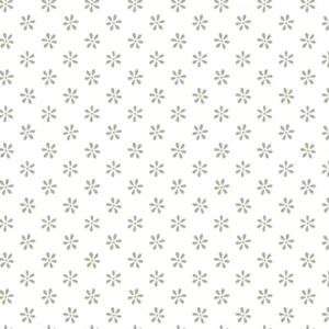 White on White - Little Flowers - Friendship Garden - HG3627-11