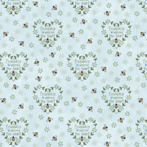 Light Blue - Friendship Hearts - Friendship Garden - HG3629-17