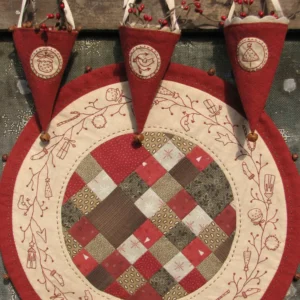 Noelle Table Topper and Cones Pattern