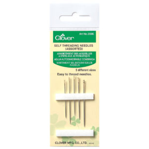 Self Threading Needles - Assorted - Clover - CL2006