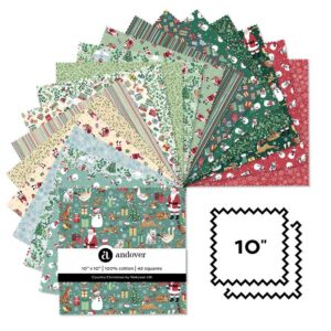 Country Christmas - 10" Square x 42 - Layer Cake