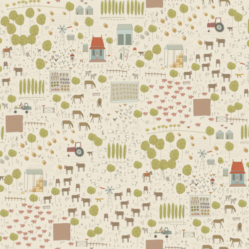 Cream - Farm Scene - Appleby Farm - DV7730